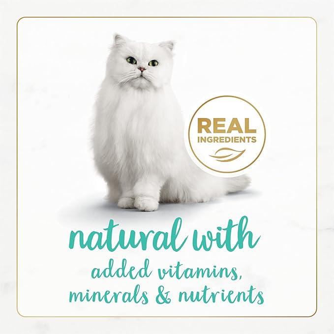 Fancy Feast Purina Wet Cat Food Pate Gourmet Naturals Ocean Whitefish Recipe - 3 oz. Cans,(Pack of 24)