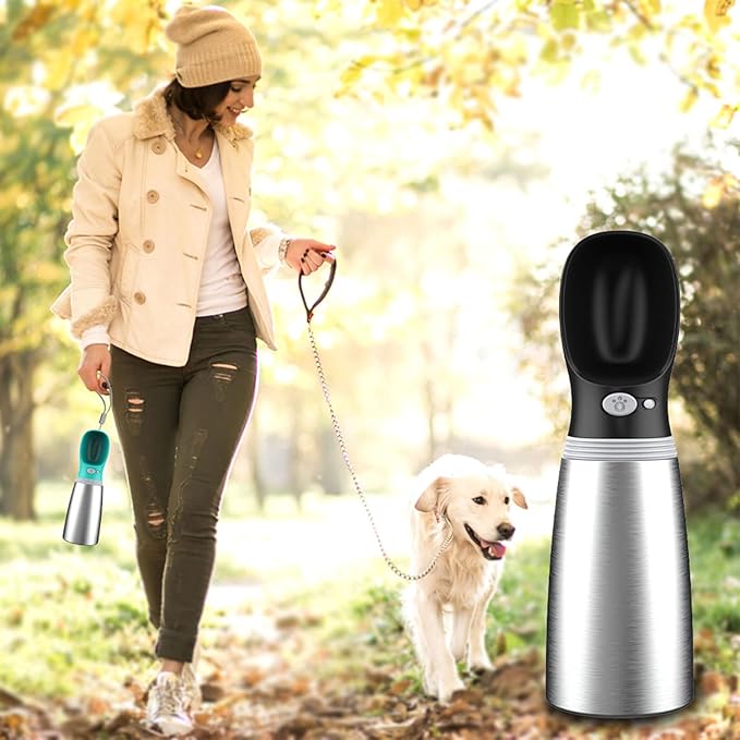 Practical Pet Water Bottle Large Capacity Dog Travel Dispenser Drinking Bowl Supply Drinking
