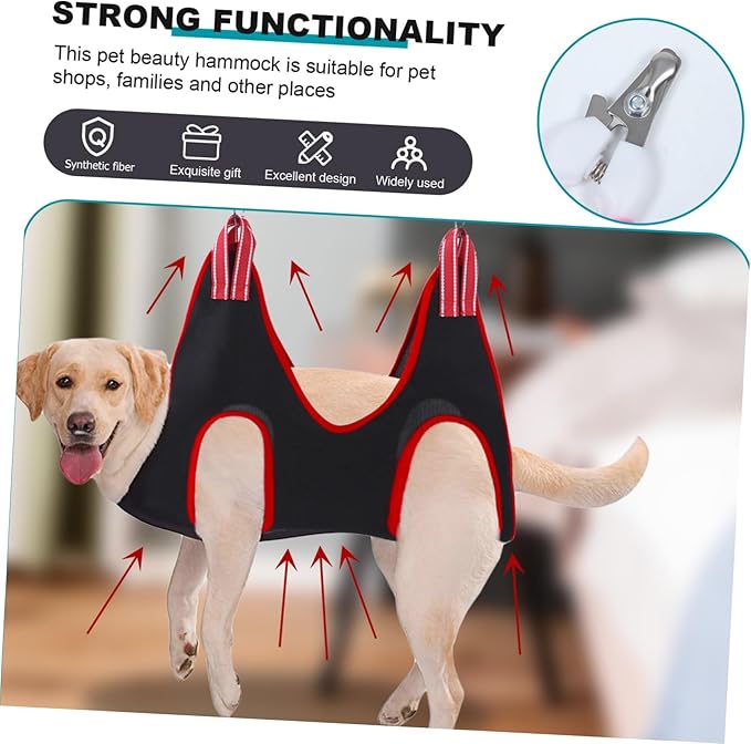 Happyyami Dog Nail File Nail Trimming Tool for Miniature Pets Safe Pet Grooming Hammock