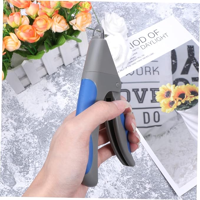 BESPORTBLE 2pcs Stainless Steel Pet Nail Cutter Dog Cat Clipper Slot Design for Comfortable Grip for Grooming Dogs Cats Birds and Pets