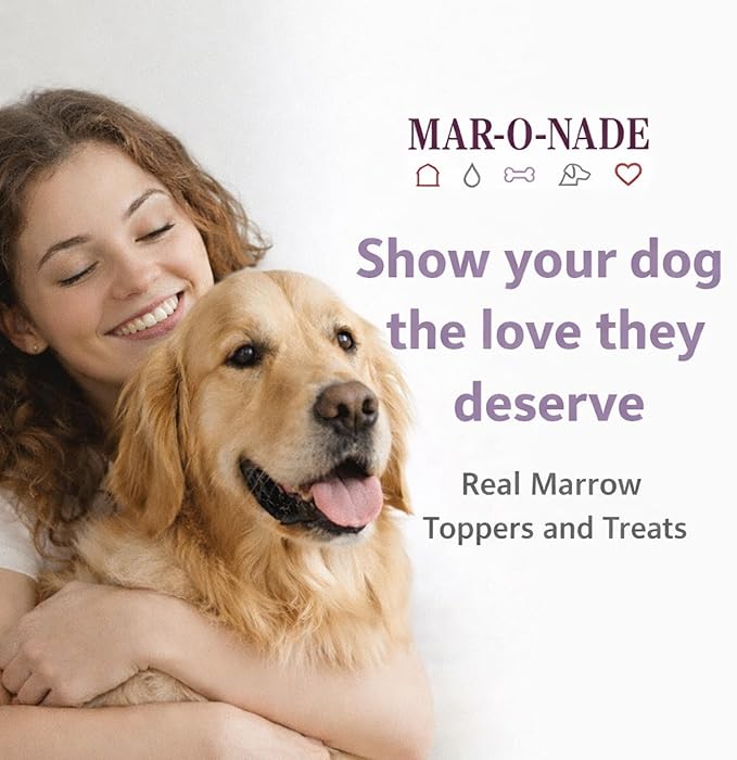 Bone Broth + Marrow Topper for Dogs - Chicken & Green Pea, 8 fl oz - Grain-Free, AAFCO-Compliant, Small-Batch Nutritional Topper