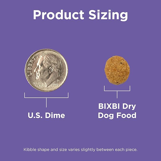 BIXBI Rawbble Freeze-Dried Raw Coated Dog Food, Lamb – Fresh Meat, No Meat Meals, Grain-Free – USA Made, 4 lbs