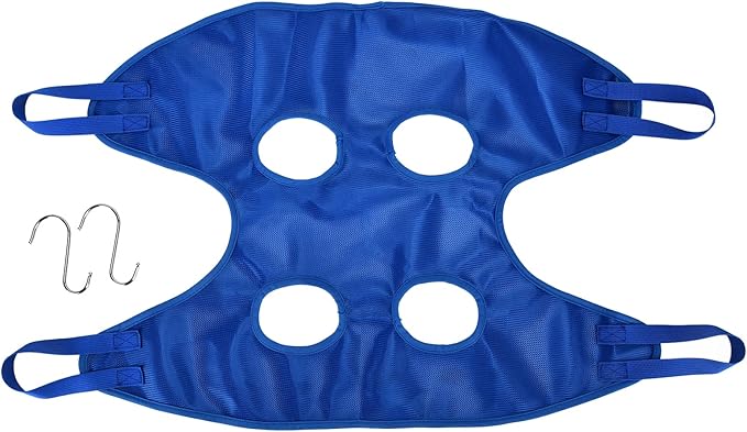 Acouto Ashing,Grooming,and Nail Trimming - Comfortable Mesh Material with Reinforced D Ing Harness,Multifunctional Grooming Tool,Pet Supplies,Comfortable Pet Hammock,Easy Wash do (S)