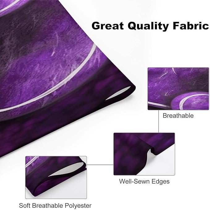 Dog Bandana Spring Pet Scarf Adjustable Triangle Purple Hearts Printing Dog Bib Washable Polyester Puppy Bandana for Small Medium Large Dogs Cat Birthday Party Supplies
