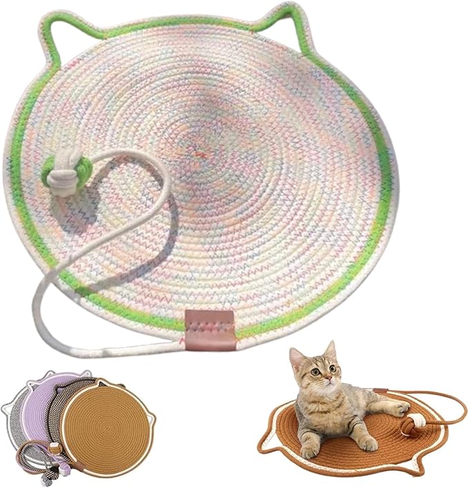 Pets Dual Scratching Pad, Cat Scratch Mats for Indoor Cats, Dual Scratching Pad for Cats, Scratching Pads for Indoor Cat(Color-B, 50cm-20IN)