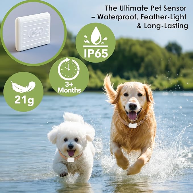Automatic Pet Door Collar, Included 2 Sensor Collar, Extra Large Size