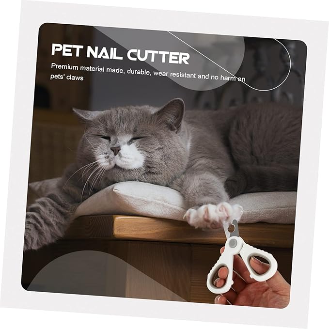 1Pc Portable Cat Nail Clipper Pet Nail Scissor for and Accurate Grooming for Cats and Pets Material Easy to Use