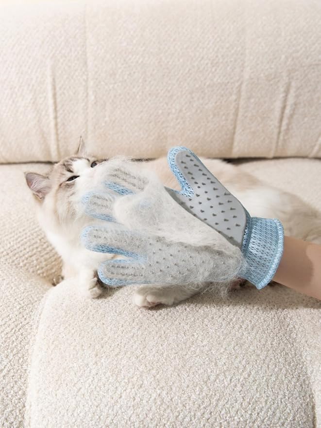 Pet hair removal gloves for cats and dogs, universal massage, bathing, and soaking integrated, front side grooming for cats, back side hair removal