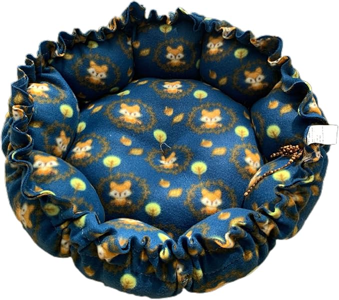 Windproof Warm Pet Bed House Drawstring Design Washable Soft Cushions Kennel for Small Dogs Cats Pet Supplies Houses for Indoor Large Houses for Warm No Heating Pad House Windproof for Winter