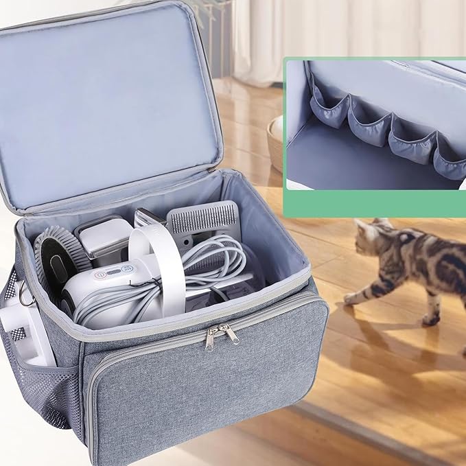 Protective Tote Bag - Grooming Vacuum Storage Bag, Pet Grooming Supplies Organizer | Pet Grooming Transport Organizer
