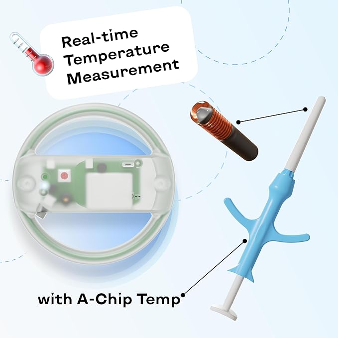 Microchip Scanner - RFID Reader - Chip Pet Scanners with Registration and Temperature Monitoring Seamless Animal ID Integration for Animals, Dogs, Cats, Puppy, Kitten