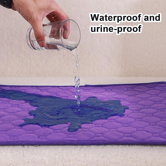 Washable PeePads,Absorbent Reusable Puppy Potty Pee Pads | Leakproof Pet Supplies Non-Slip Whelping Mats for All Breeds