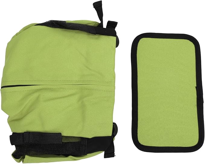 Zerodis Pet Carrier Backpack Front Back with Ventilated Mesh Hands Free for Travel Outdoor Hiking Cycling Cat Dog Supplies (Green)