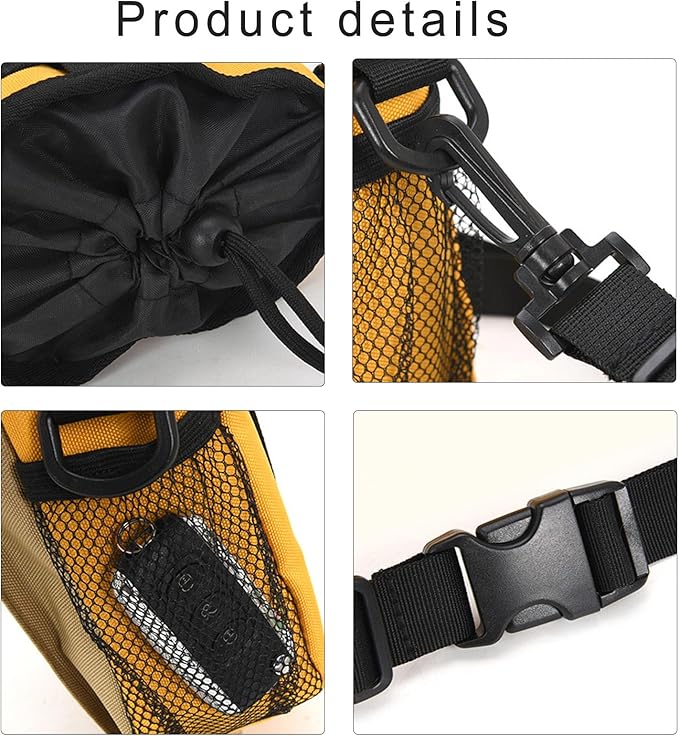 Dogs Treat Bag Training Waist for Outdoor Walking with Poop Holder Pet Travel Supply Dog Pack