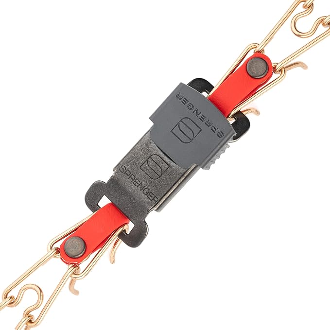 Herm Sprenger Curogan Dog Collar with Quick Release ClicLock Buckle and Biothane Insert Hypoallergenic Training Collar for Dogs Made in Germany (Cherry Red, 16in x 2.25mm(Neck Size up to 13-14in))