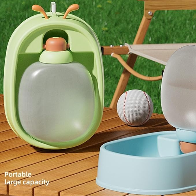 Pet Travel Water Dispenser and Poop Bag Compartment for Dog Owners Daily Walking Supplies Pet Travel Accessories