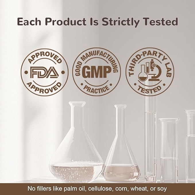 Turkey Tail Mushroom for Dogs, Organic 10 Mushroom Blend for Lipoma Lumps and Bumps, Probiotic Mushroom Powder with 50% β-Glucan for Dogs & Cats, Joint Gut Immune Skin Support-30 Day Supply