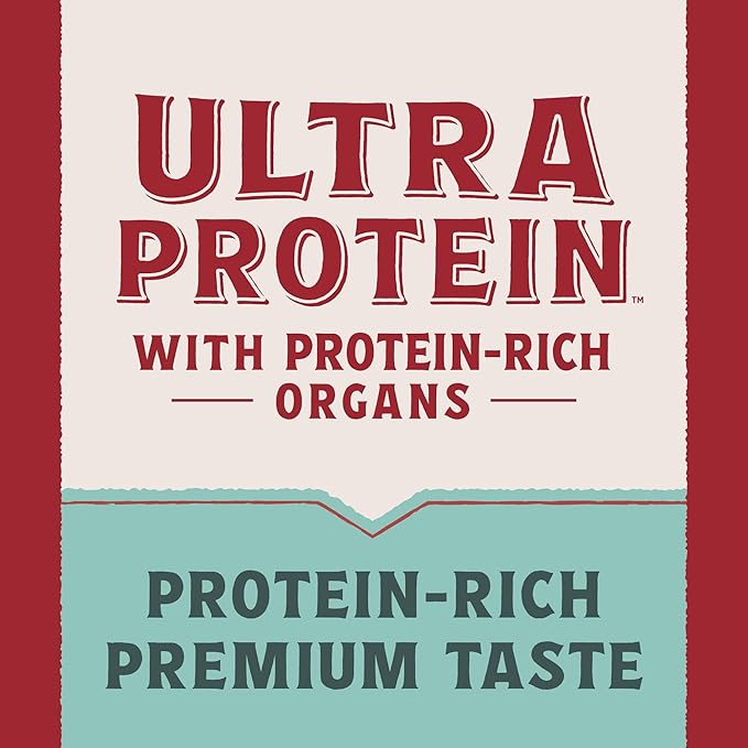 Natural Balance Ultra Protein Wet Cat Food Cuts in Gravy, Real Chicken Recipe with Protein-Rich Organs for Cats, Organ Cat Food with High Protein- 2.7oz. (Pack of 10)