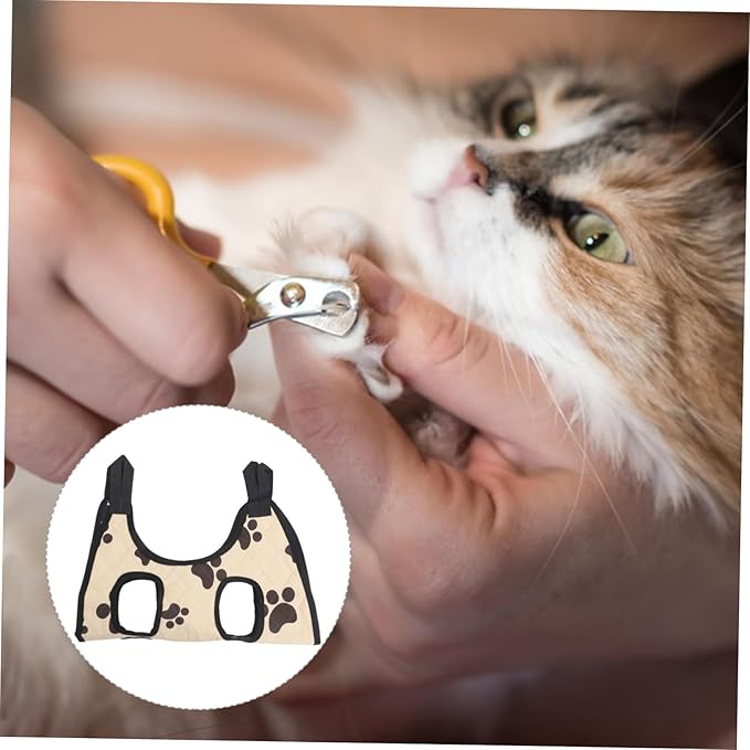 Dog Cat Grooming Hammock Easy to Suspend for Nail Trimming Beauty Random Style