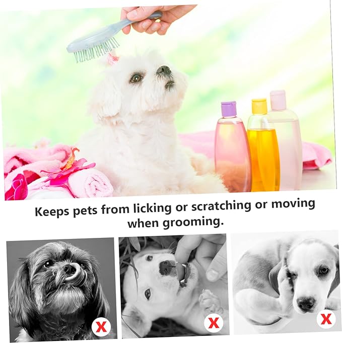 Happyyami Grooming Hammock for Cats and Dogs Ergonomic Design Easy to Install Pet Grooming Helper for Home Use