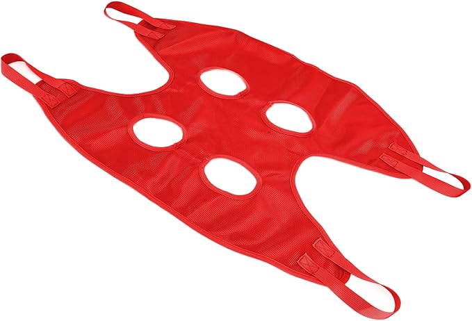 Acouto Ashing,Grooming,and Nail Trimming - Comfortable Mesh Material with Reinforced D Ing Harness,Multifunctional Grooming Tool,Pet Supplies,Comfortable Pet Hammock,Easy Wash do (M)