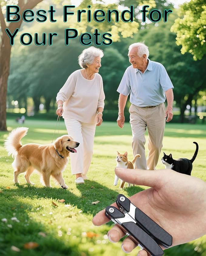 Dog Nail Clippers with Foldable Design Cat Nail Trimmer
