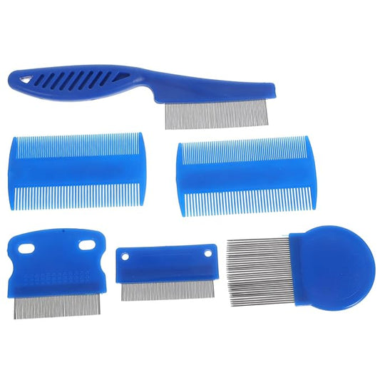 BESPORTBLE 1 Set Pet Grooming Comb for Cats Dogs Versatile Tool for Detangling Deep Cleaning and Gentle Grooming Comfortable Ergonomic Design