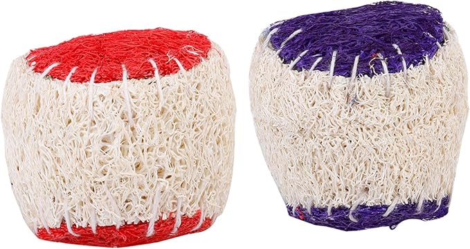 2pcs Dog Chew Tennis Balls for Dogs, Interactive Puppy Chew, Sturdy Pet Training Supplies for Aggressive Chewers and Play Random Color
