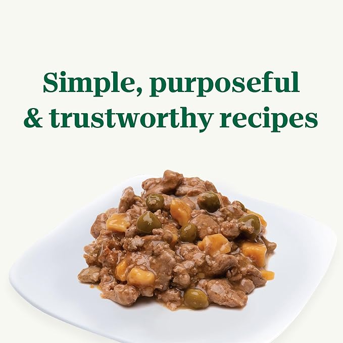 Nutro Puppy Grain Free Dog Food, Natural Wet Dog Food Bites in Gravy Tender Chicken, Sweet Pea & Carrot Recipe, 3.5 oz. Trays (24 Count, Pack of 1)