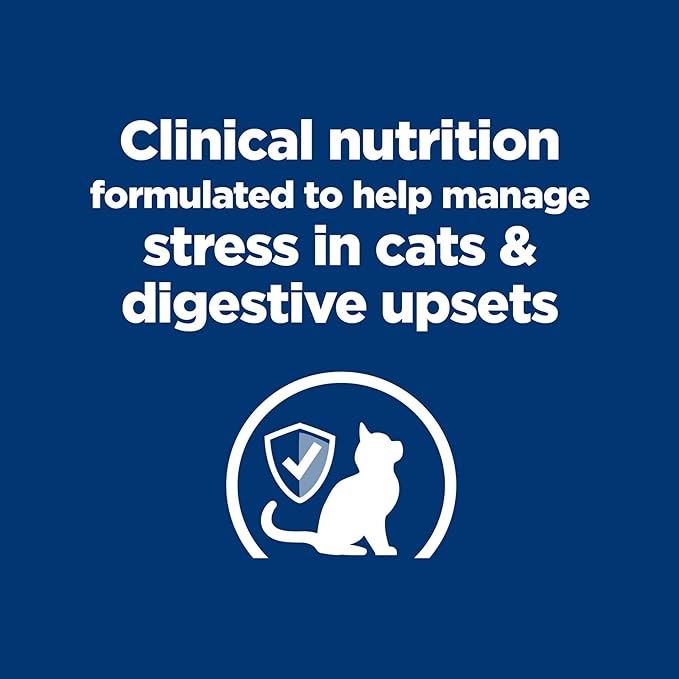 Hill's Prescription Diet Gastrointestinal Biome Stress Dry Cat Food, Chicken Flavor, Veterinary Diet, 4 lb. Bag