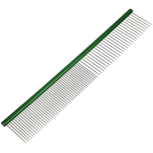 HEMOTON PET Grooming Comb for Dogs and Cats Portable Aluminum De-Shedding Brush for Dogs and Cats Lightweight Straightening and Knot Removal Comb Convenient Multi-Function
