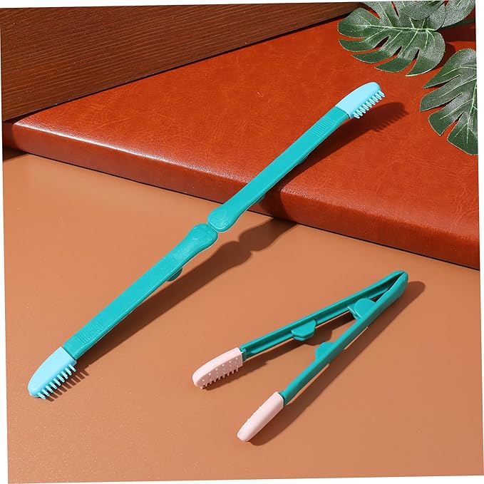 2pcs Cat Self Soft Bristle Cleaning Brush for Cats Tear Stain Comb Kitten Supply