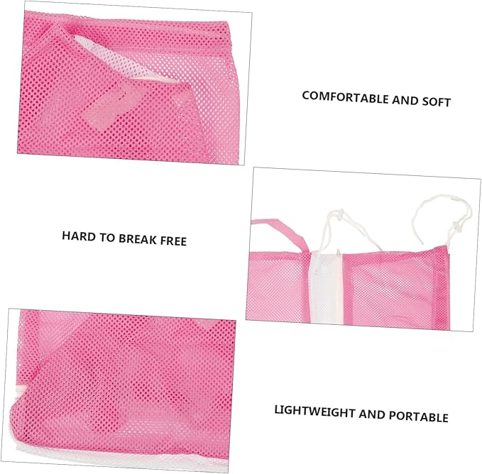 Kisangel Multipurpose Cat Bathing Bag Breathable Mesh Shower Net for Cleaning Prevents Scratching Biting for Bathing Kittens