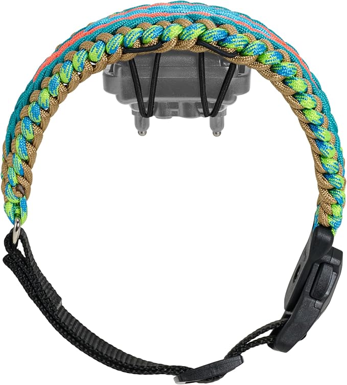E-Collar Cover - for Medium Dogs with 16-22" Neck Size - Adjustable Nylon Cord, Quick Release Buckle, Heavy Duty Loop Strap Compatible with Dogtra, Educator, SportDog, Garmin, Bousnic, Jugbow (Baja)