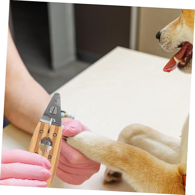 Pet Nail Clipper for Cats and Sturdy Handle Nail Trimmer for Small Animals Effortless Cutting with Sharp Ergonomic Design for Easy Grooming
