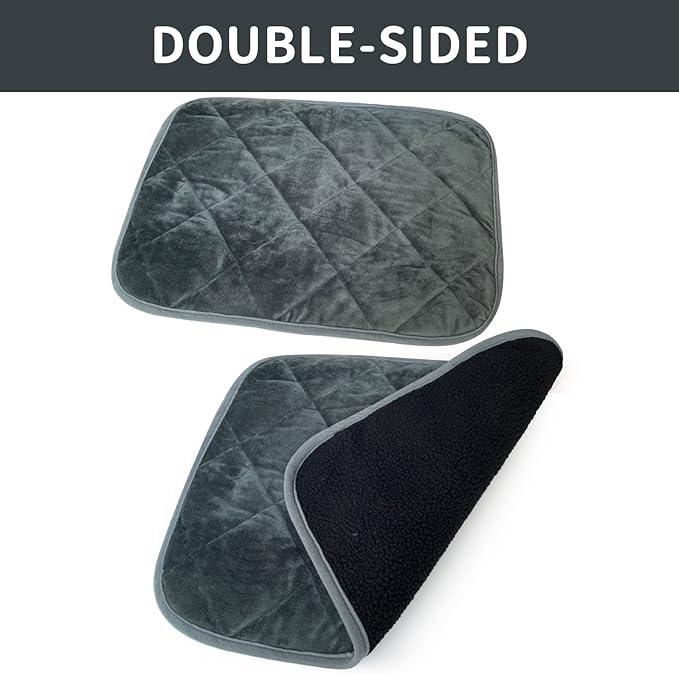 Self-Warming Cat Bed Indoor/Outdoor Super Soft Self Heating Pet Mat Washable Thermal Pad for Cat & Dog 29x19.6 inch