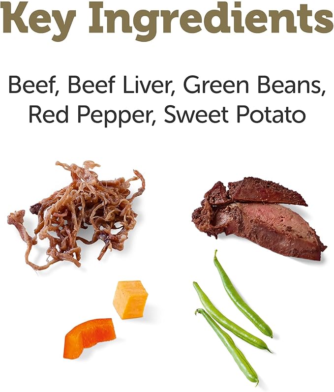 Applaws Taste Toppers, Limited Ingredient Dog Food Topper, Beef with Green Beans, Sweet Potato & Red Pepper in Broth (12 x 3oz Pouches)