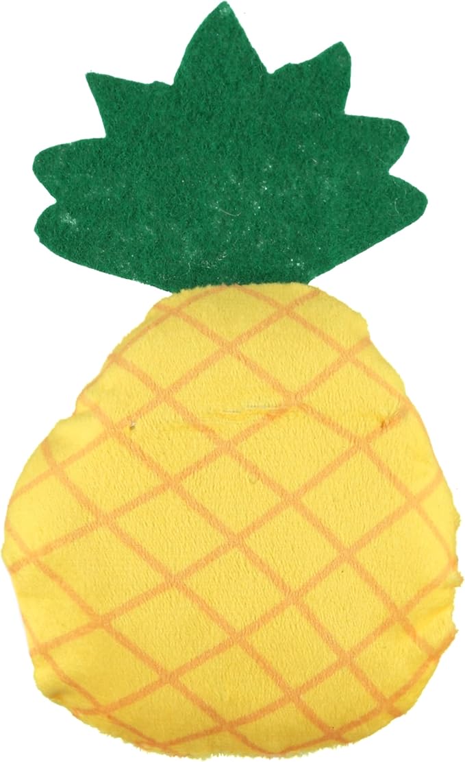 Cudlie 3 Pack Plush Dog Chew Toys – Soft Squeaky Puppy Toys for Small Dogs– 4" Durable, Cute & Safe Pet Toy Gift Set (Food, Fruit, Farm, Zoo & Safari Animal Themes)