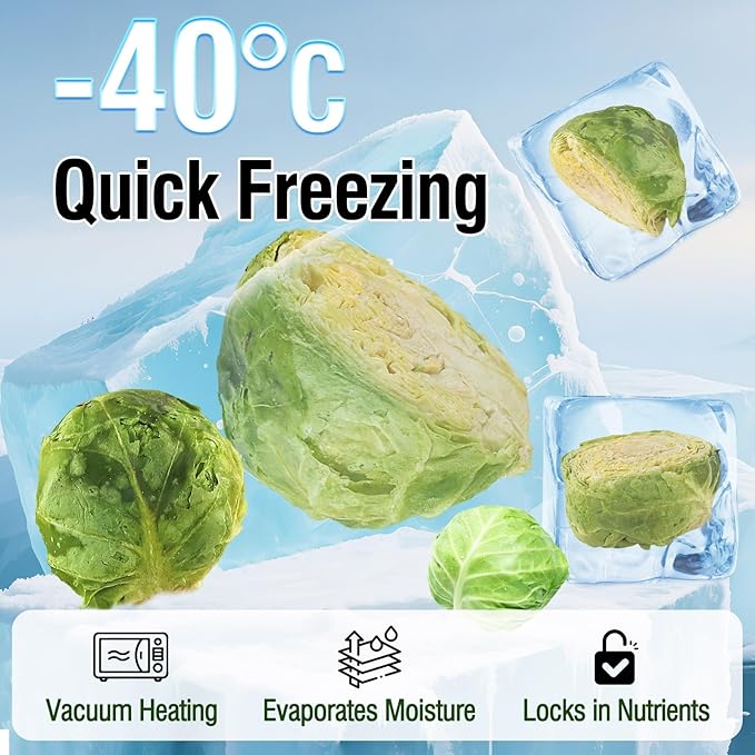 Natural Freeze-Dried Vegetable for Pets – Single Ingredient, Nutrient-Rich, Low-Calorie, Pure & Simple Digestive Crunchy Bites Snack for Dogs, Rabbits, Birds, Turtles & Guinea Pigs