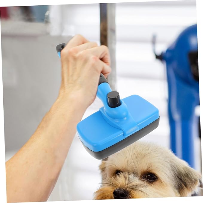 KESYOO Cat Grooming Brush Self- Pet Hair Removal Tool for Dogs and Cats Ergonomic Design for Daily Use for Shedding and De-shedding