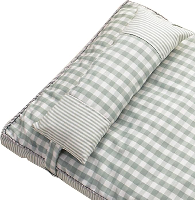 Dog Sofa Bed, Removable Washable Cover, 4 Season Universal, Soft Plush Plaid Cat Bed, Comfortable Pet Supplies (S)
