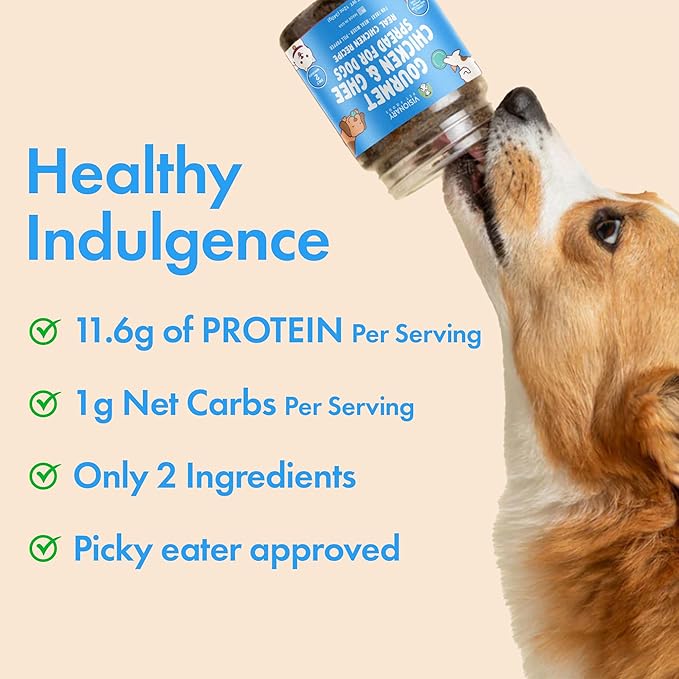 Visionary Pet Foods Chicken, Duck, Beef Meat Spread Treat Bundle - Healthy Alternative to Dog Peanut Butter, Xylitol Free and No Added Sugar - Use on Dog Lick Mat, Food Mixer, Pill Pockets - 12oz x3