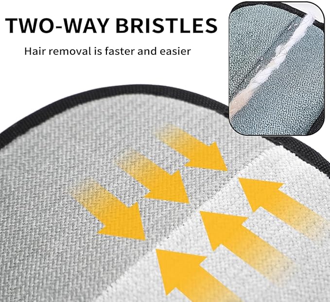 Pet Hair Remover Gloves – Double-Sided Reusable Electrostatic Cleaning Mitts for Cats, Dogs, Furniture, Clothing, Carpet, Car Seats – Efficient Fur Removal for Home (6 Pcs)