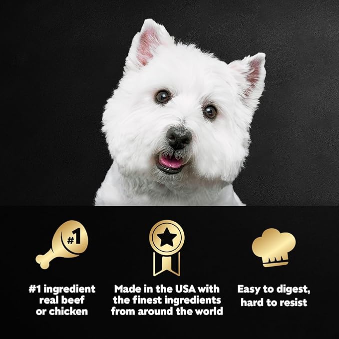 Cesar Classic Loaf in Sauce Adult Wet Dog Food Backyard Cookout, Grilled Chicken Flavor and Porterhouse Steak Flavor, Wet Food for Dogs, 3.5 oz. Easy Peel Trays Variety Pack, 12 Count