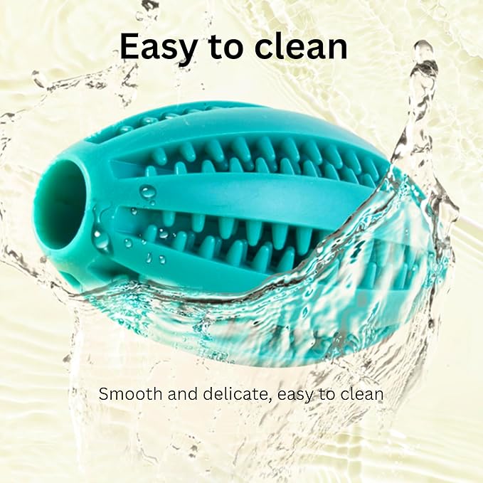 Heavy Duty Dog Ball Toy for Strong Chewers, Natural Rubber Fetch & Chew Balls, Pack of 2 for Large & Medium Dogs