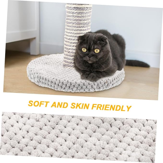 DOITOOL 2pcs Small Elephant 2pcs Small Elephant Zebra Cat Scratching Post Set Vertical Sisal Cat Scratcher and Kittens Sturdy Climbing and Resting Platform