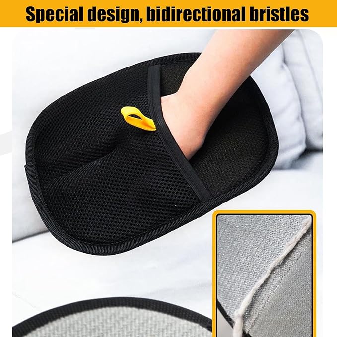 Pet Hair Removal Tool, Efficient Versatile Pet Grooming Gloves, for Dogs & Cats Washing, Deshedding, Grooming