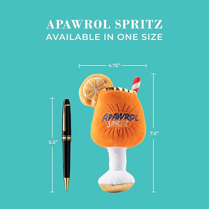 Haute Diggity Dog Apawrol Spritz, Plush Designer Dog Toys with Interactive Squeaker, Stimulating Pet Enrichment, Machine-Washable & Safe Materials for All Breeds, One Size
