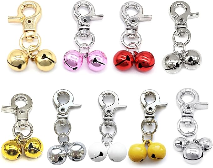 Dog Collar Bells Pet Outdoor Training Pendant Dog Accessories Puppy Supply 3pcs