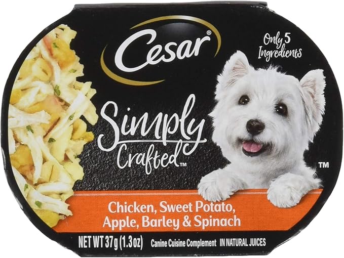 CHC SWT PT APLBRLSPN Wet Dog Food in Natural JUICES 1.3 OZ - 0023100122911